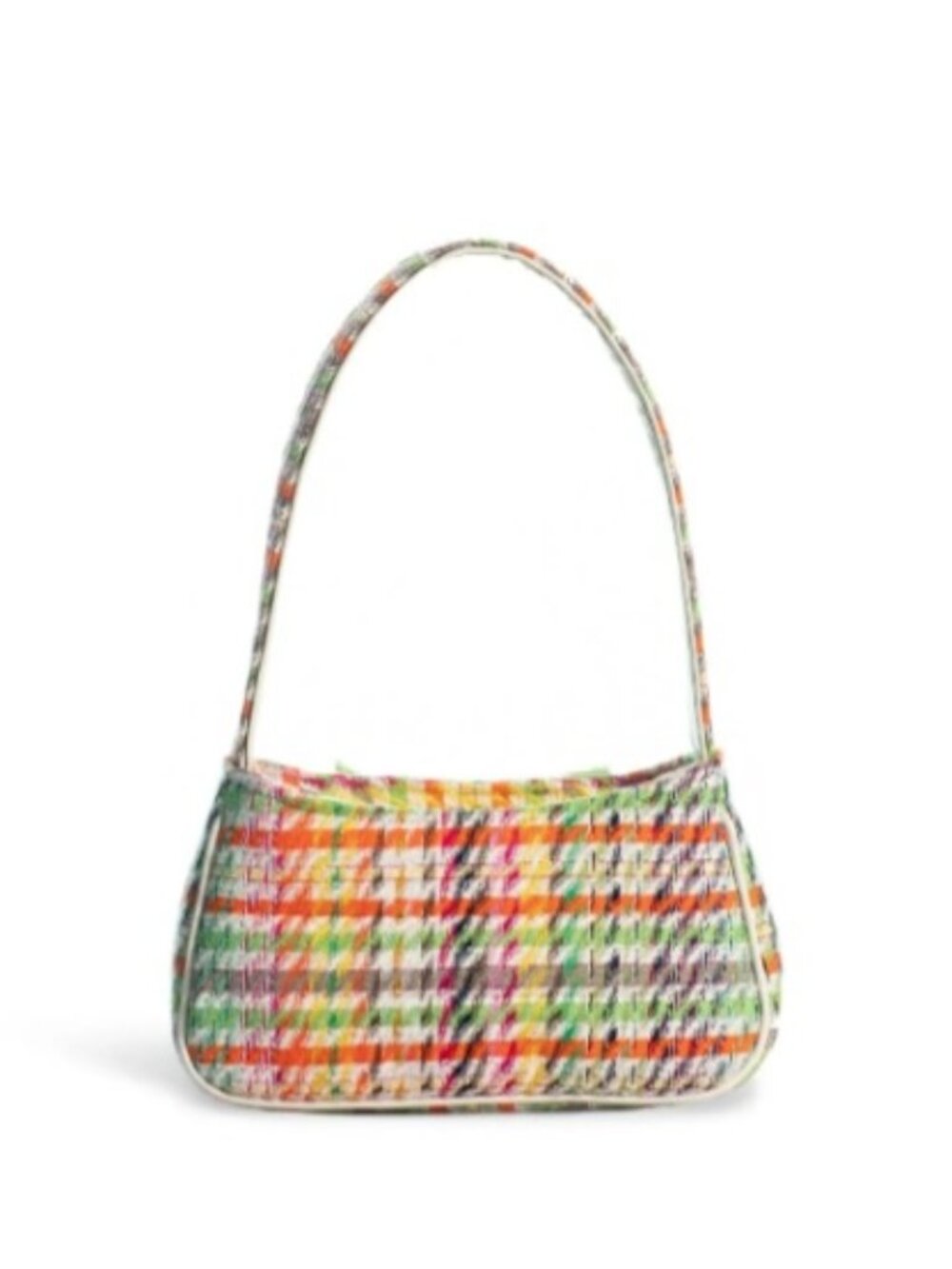 KOORELOO Women's Fringe Pochette Tweed Shoulder Purse Bag - Picture 2 of 16